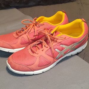 Asics Pink & Orange Sneakers